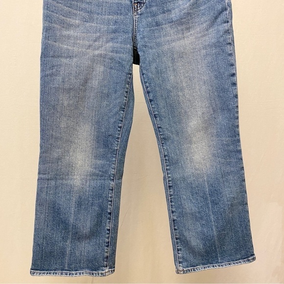 Lucky Brand 12 High Rise Jeans Crop Mini Boot Bridgette Womens Stretch - Picture 6 of 16